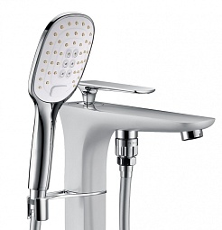 Timo Смеситель для ванны Helmi 4000/00-16Y-CR напольный – фотография-3